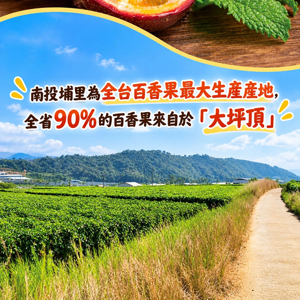 南投埔里紫蜜百香果禮盒  A級/AA級  1盒/2盒/4盒