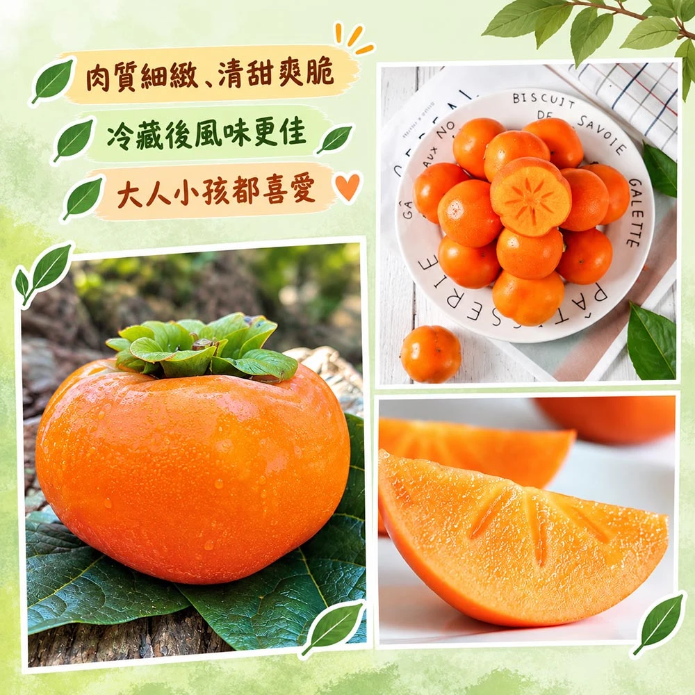 達觀部落御用甜柿禮盒  5A 6A 7A 8A 9A  1盒/2盒