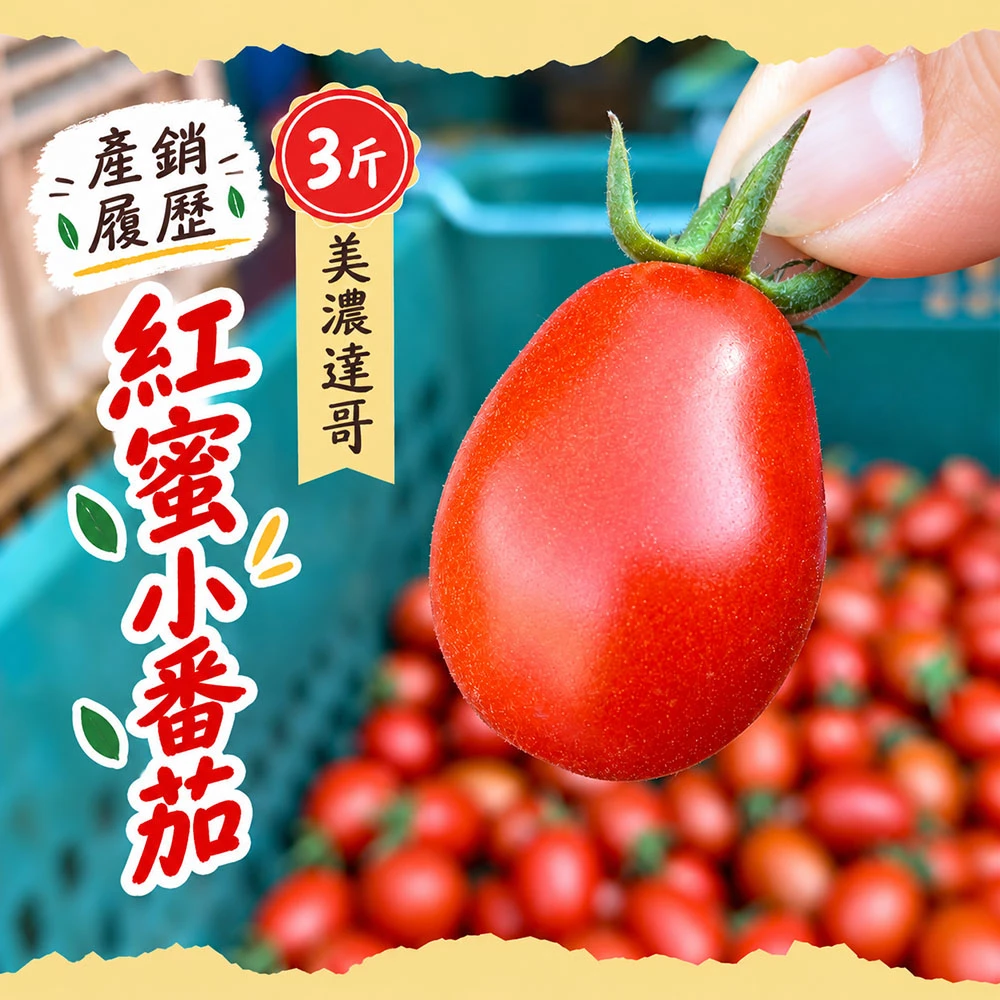 高雄美濃紅蜜小番茄禮