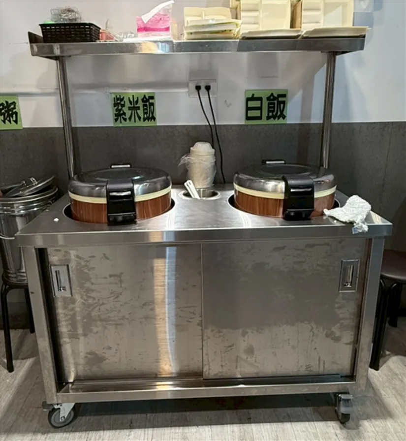 雙口保溫飯鍋台車