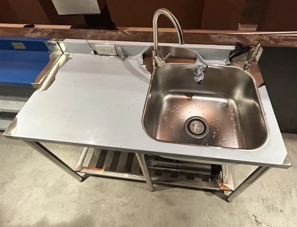 單口水槽工作台