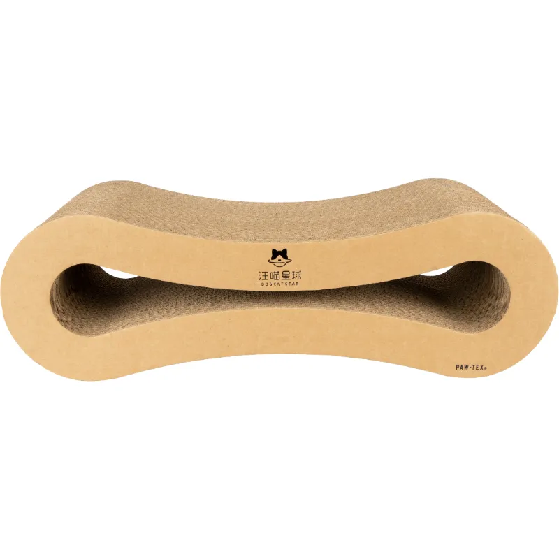 汪喵星球 ８字貓抓板｜耐抓貓抓板