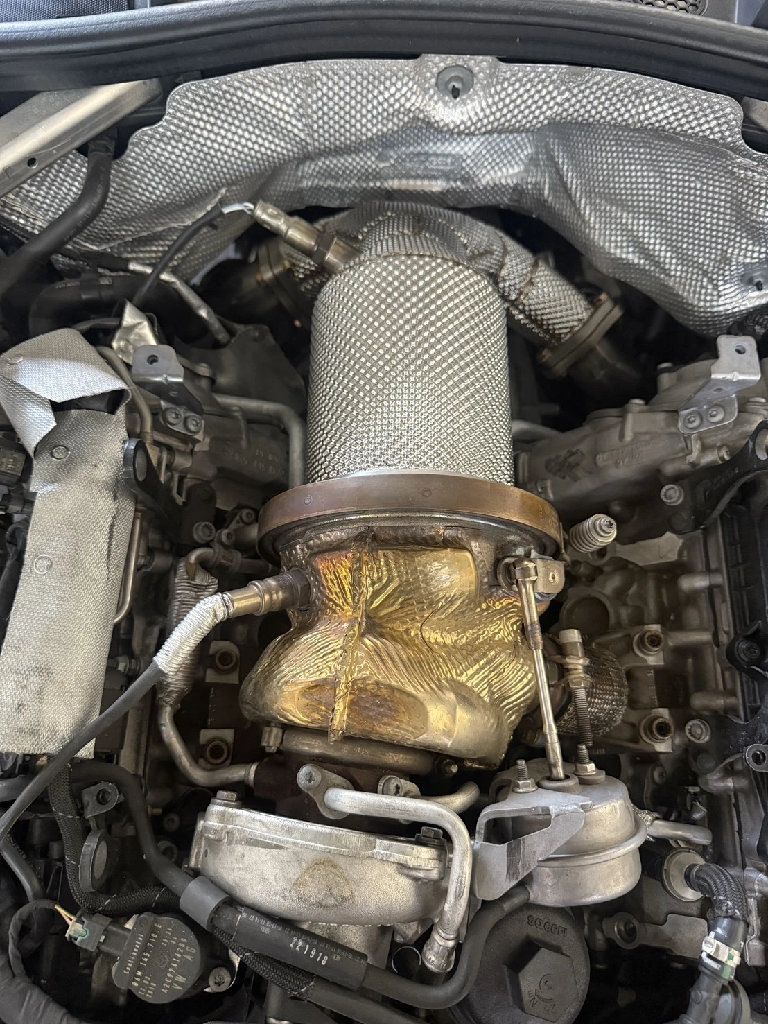 Audi A5 B9 3.0T 直通當派 中尾段閥門