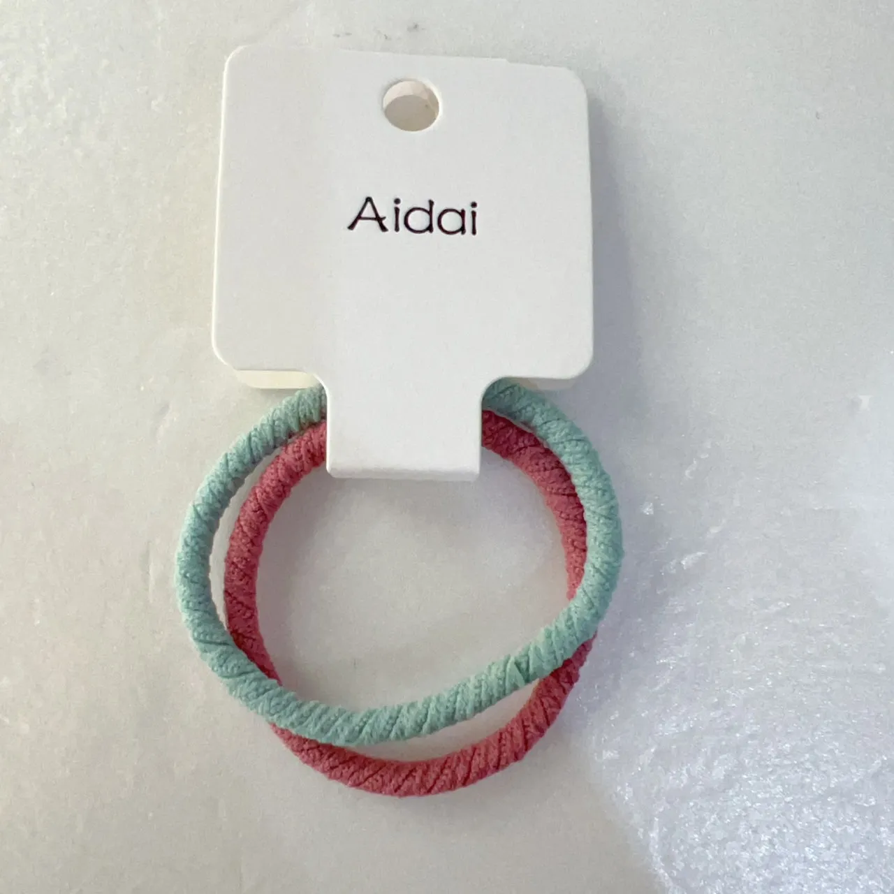 AIdAI緩緩溫柔髮束3入-線圈-茉墨玫瑰
