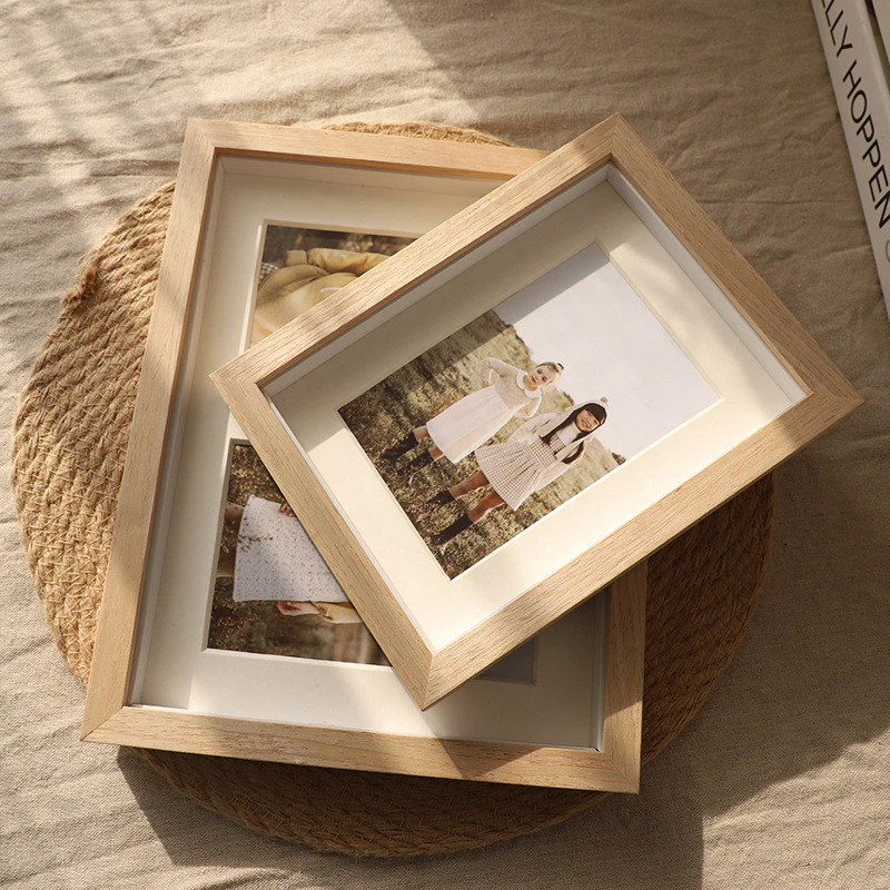 洗照片做成相框組合 相片擺台8吋婚紗照兒童照畫框掛牆三連 台灣出貨