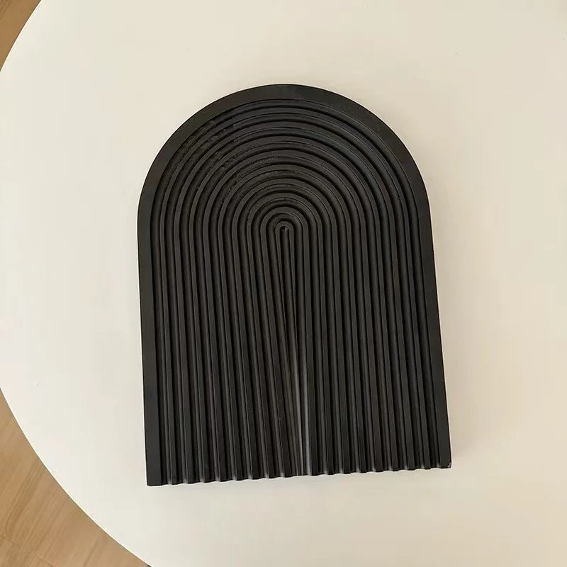 水波紋實木托盤 家用麵包板 櫸木香薰收納置物盤 下午茶咖啡托盤 台灣出貨