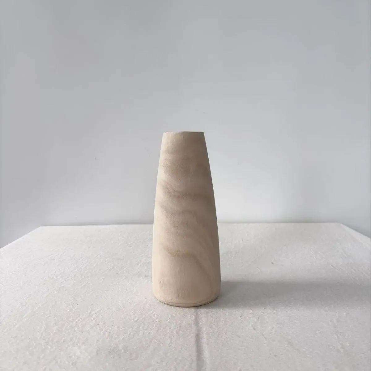 實木花瓶簡約家居插花花器工藝品擺件裝飾桌面客廳展櫃花瓶