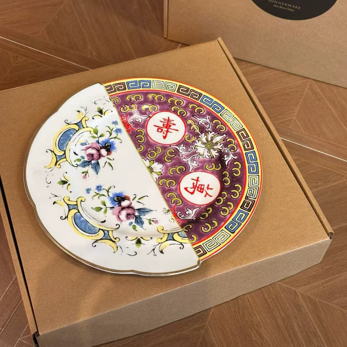 義大利心動花瓶陶瓷心臟花瓶桌面裝飾擺件情人節禮物禮盒裝