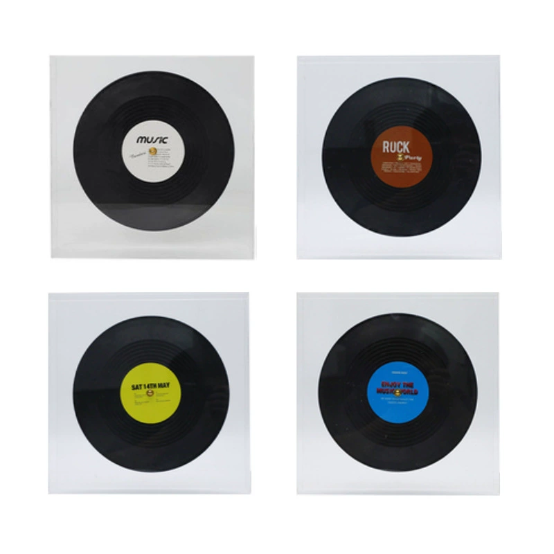 道具黑膠唱片牆面裝飾品樣板間書房書架創意擺件客廳背景牆軟裝