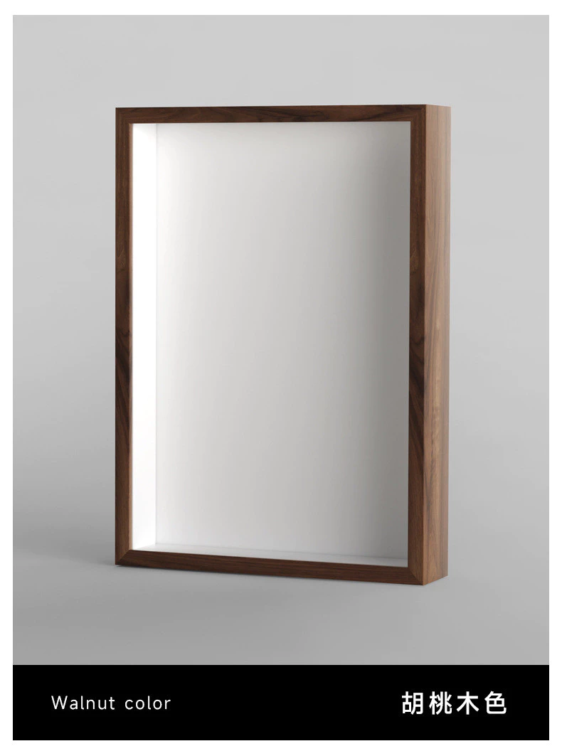 立體中空A3 A4相框空框掛牆木質乾燥花蝴蝶標本框手工diy擺台多種規格畫框台灣出貨