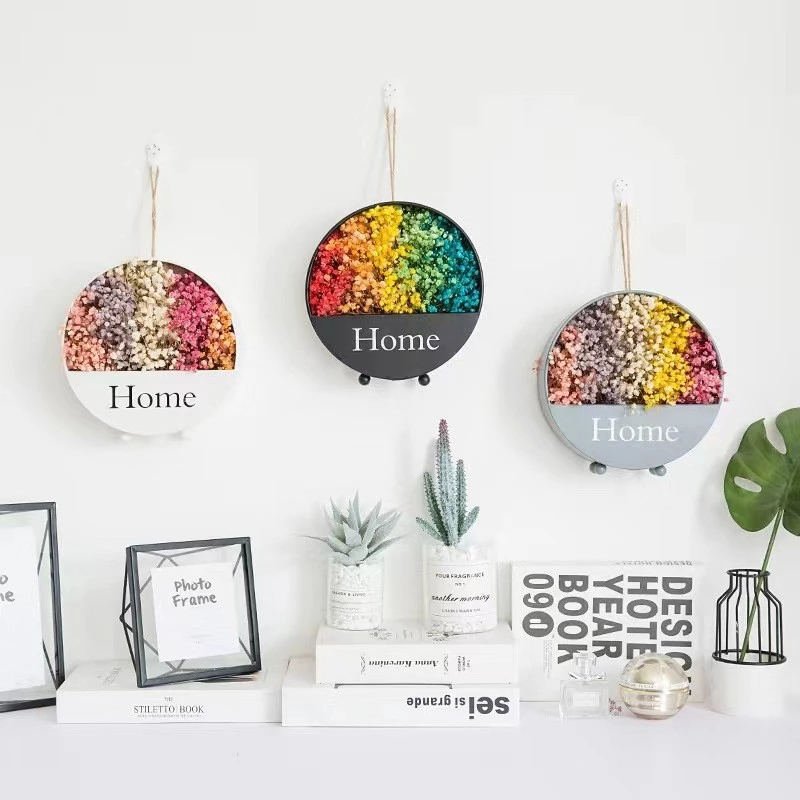 綠牆 花牆適用 玄關客廳臥室牆面香氛掛牆裝飾 花牆壁佈置掛件 背景裝飾花藝壁掛 台灣出貨