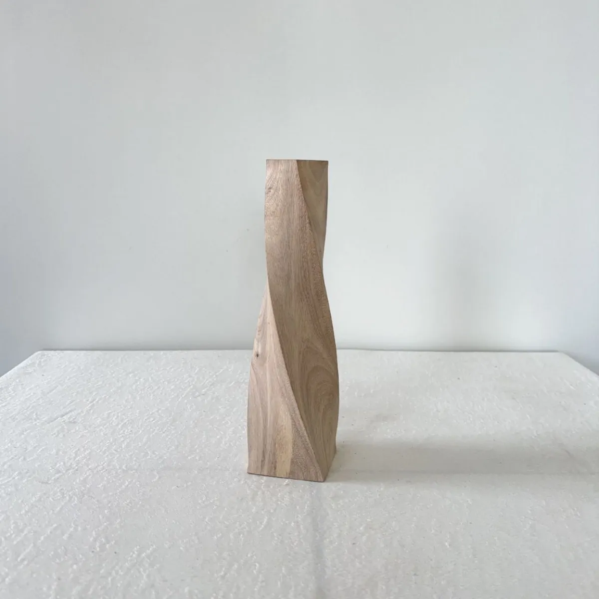 北歐簡約現代風木質創意家居擺件客廳餐廳裝飾品批發花瓶插