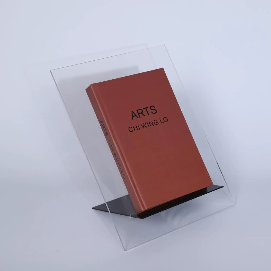 現代簡約亞克力書架極簡創意雜誌架擺件樣品屋售樓處書房軟裝飾品