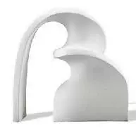 現代輕奢異形抽象扭曲銀色飄帶渦旋樣板書房客廳臥室玄關桌面擺件