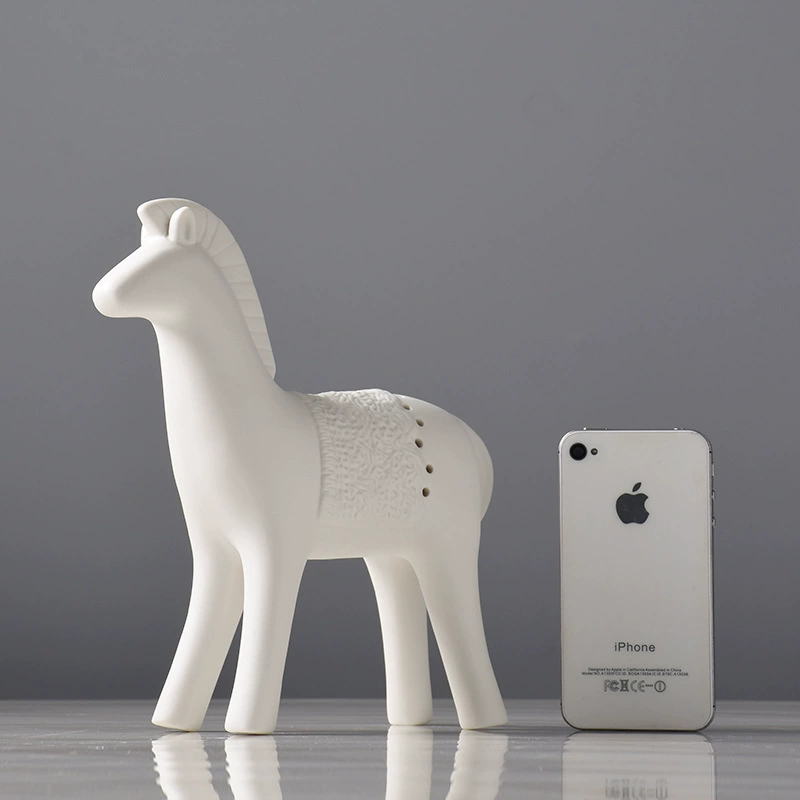 現代時尚簡約陶瓷馬擺件客廳家居裝飾品擺設創意工藝品電視櫃酒櫃