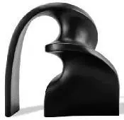 現代輕奢異形抽象扭曲銀色飄帶渦旋樣板書房客廳臥室玄關桌面擺件