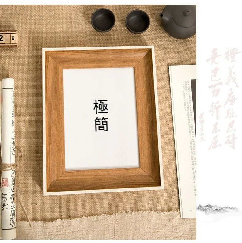 北歐風多規格相框擺掛現代簡約桌面裝飾擺件 A3 6吋7 8吋相冊框照片列印加相框台灣出貨