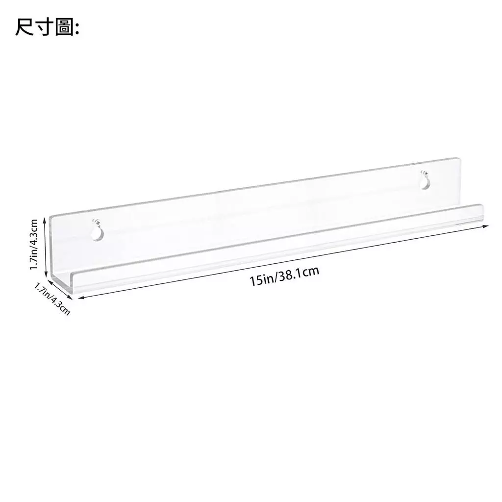 15吋黑膠唱片壓克力架唱片展示支架牆上專輯壁掛展示架 台灣出貨