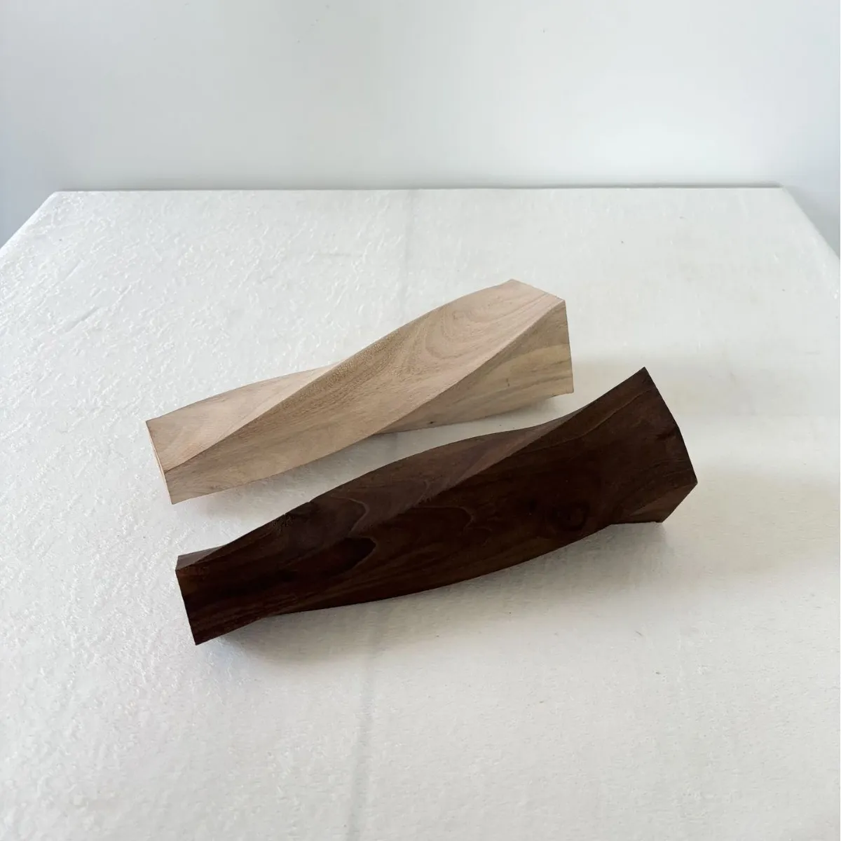 北歐簡約現代風木質創意家居擺件客廳餐廳裝飾品批發花瓶插