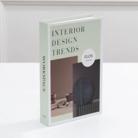 英文折疊裝飾書現代簡約道具書拍攝布置擺飾假書北歐仿真書 台灣出貨