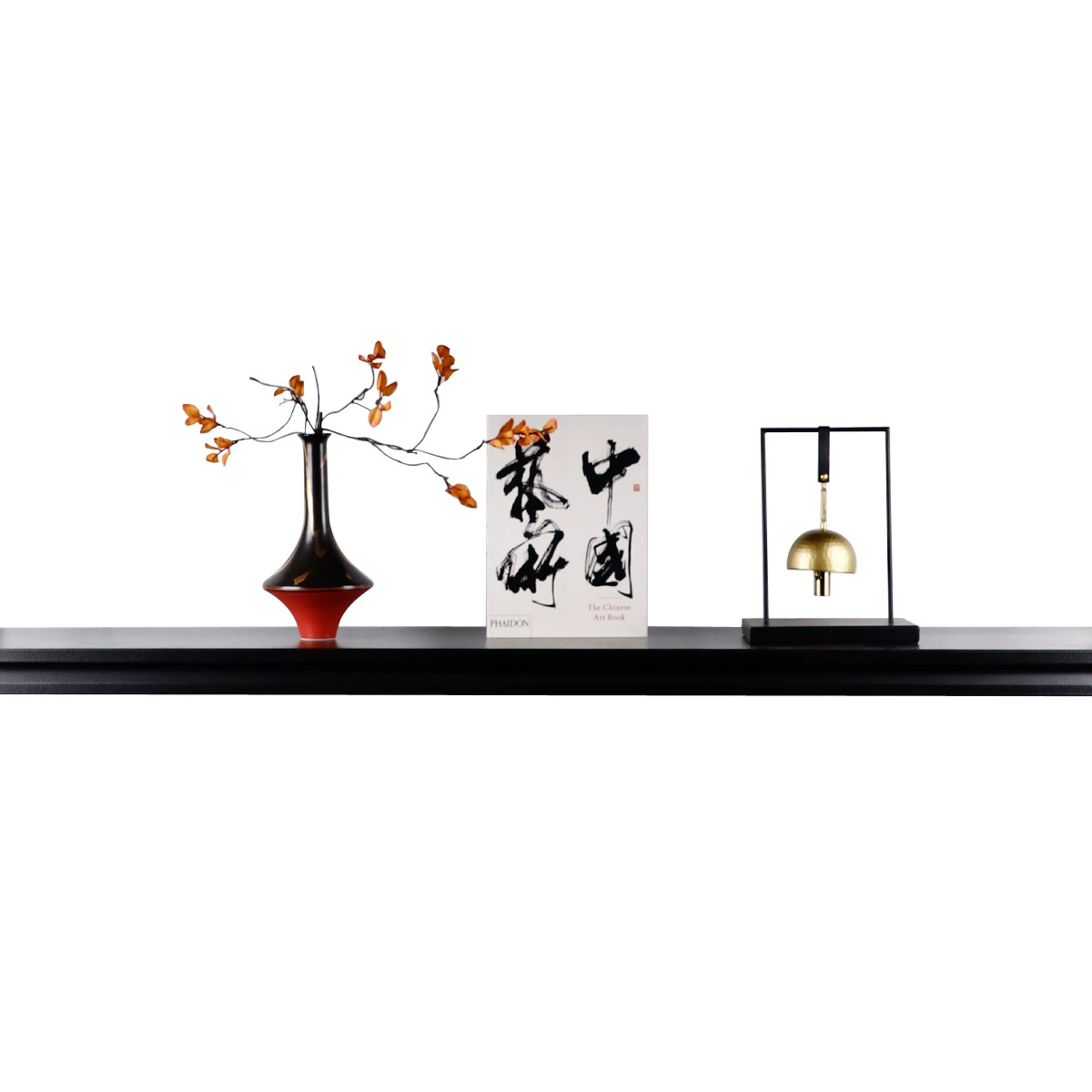 新中式茶室書房設計師組合軟裝陳列會所軟裝飾品樣板間售樓處擺件