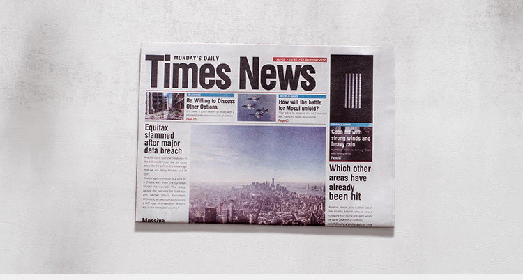 北歐風英文裝飾報紙 ins擺拍英文報紙拍照道具 復古英文包裝報紙台灣出貨