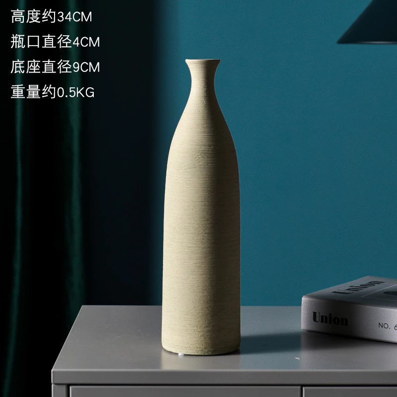 北歐莫蘭迪 陶瓷花瓶 乾燥花裝飾 花藝擺飾 客廳插花 現代簡約 創意小花瓶 台灣出貨