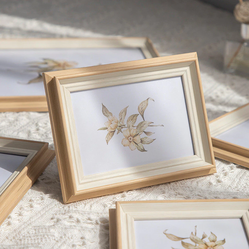 簡約相框擺台6吋7吋相簿框裝飾擺桌美甲展示相架 A3 A4 8K相框掛牆 台灣出貨