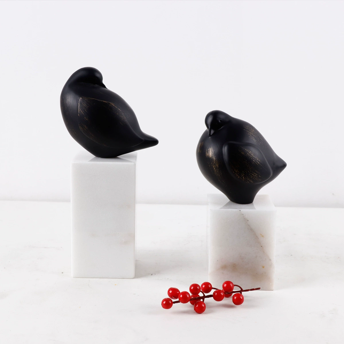 新中式茶室書房設計師組合軟裝陳列會所軟裝飾品樣板間售樓處擺件