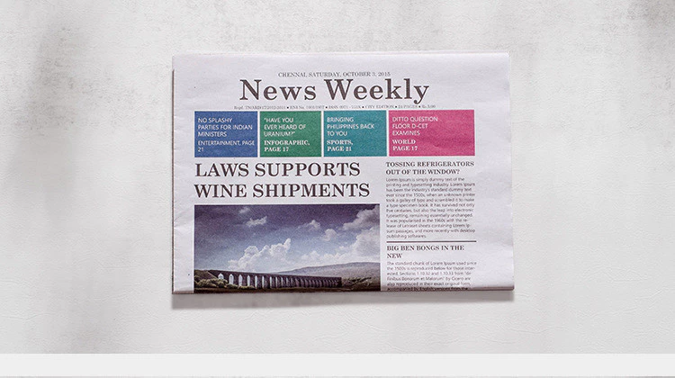 北歐風英文裝飾報紙 ins擺拍英文報紙拍照道具 復古英文包裝報紙台灣出貨