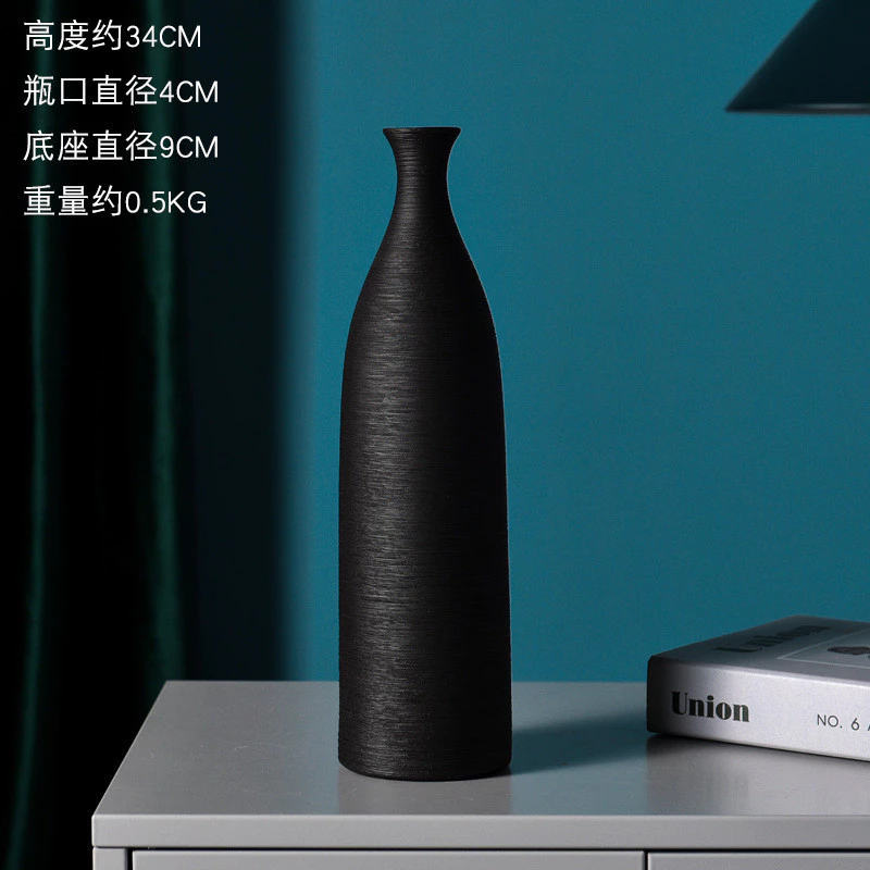 北歐莫蘭迪 陶瓷花瓶 乾燥花裝飾 花藝擺飾 客廳插花 現代簡約 創意小花瓶 台灣出貨