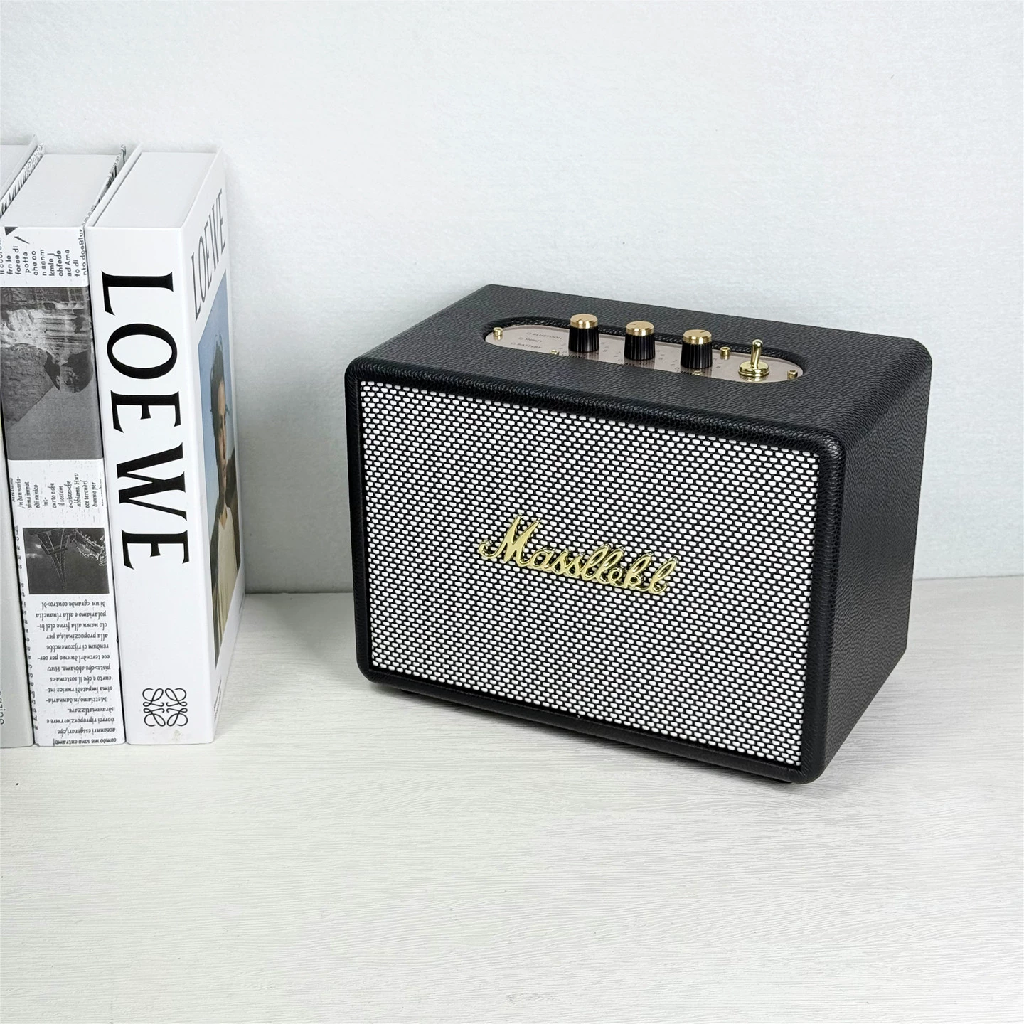 馬歇爾音箱模型音響擺件道具裝飾別墅樣板間 非真機不能播放