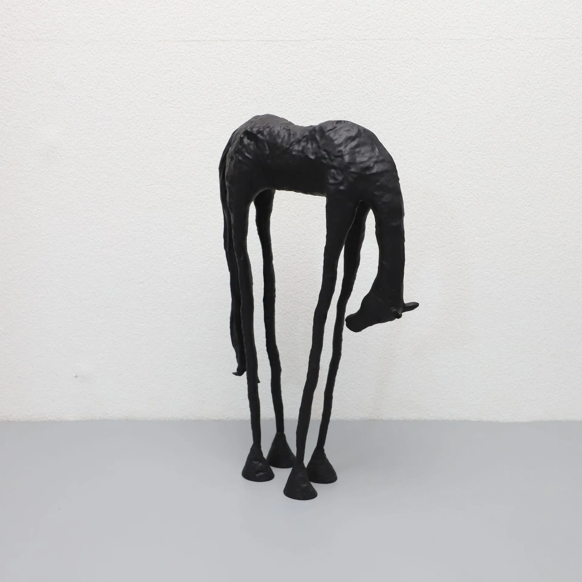 新中式鑄鐵馬桌面藝術擺件客廳書房酒櫃電視櫃玄關茶几家居裝飾品