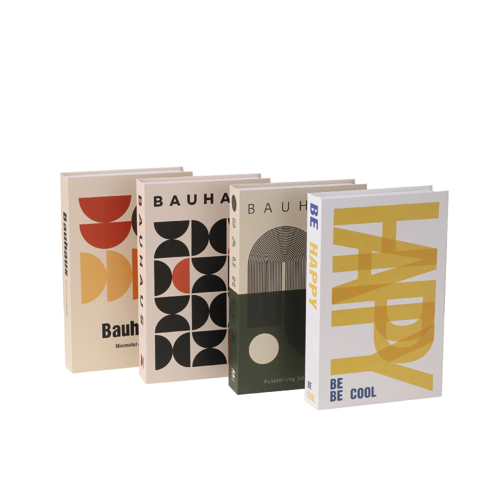 創意圖形裝飾書藝術設計系列假書軟裝飾品拍攝道具擺飾布置 台灣出貨