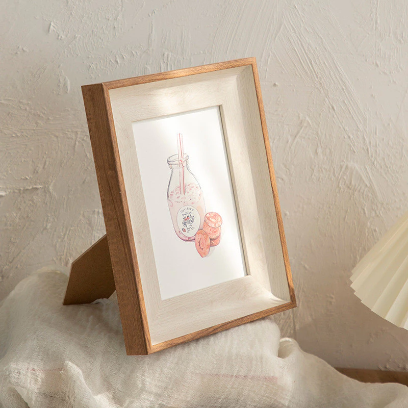 北歐風多規格相框擺掛現代簡約桌面裝飾擺件 A3 6吋7 8吋相冊框照片列印加相框台灣出貨