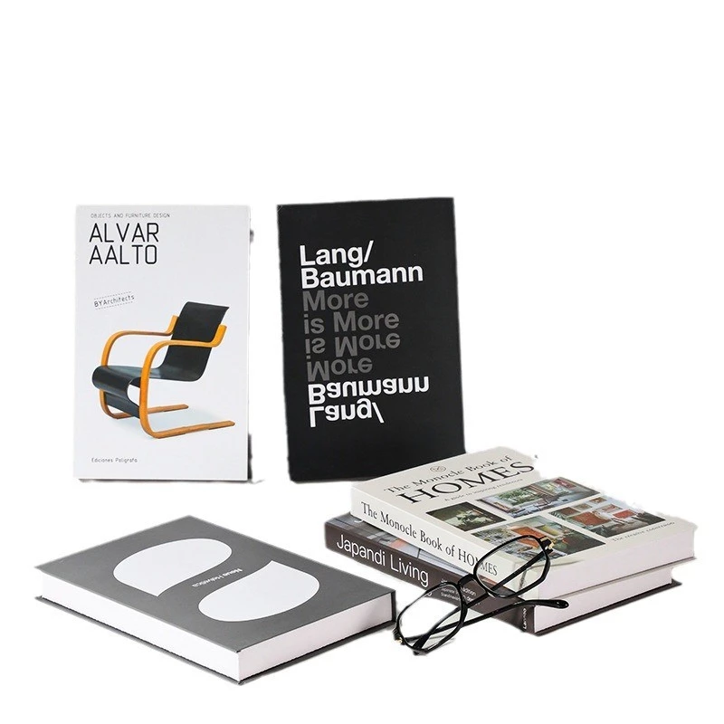 折疊薄型假書家居咖啡桌道具書創意模擬書拍攝仿真書模型裝飾台灣出貨