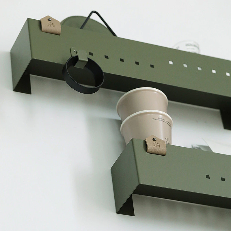 掛牆層板盒 創意軟裝裝飾板 收納分層置物架 鐵藝多層板 台灣出貨