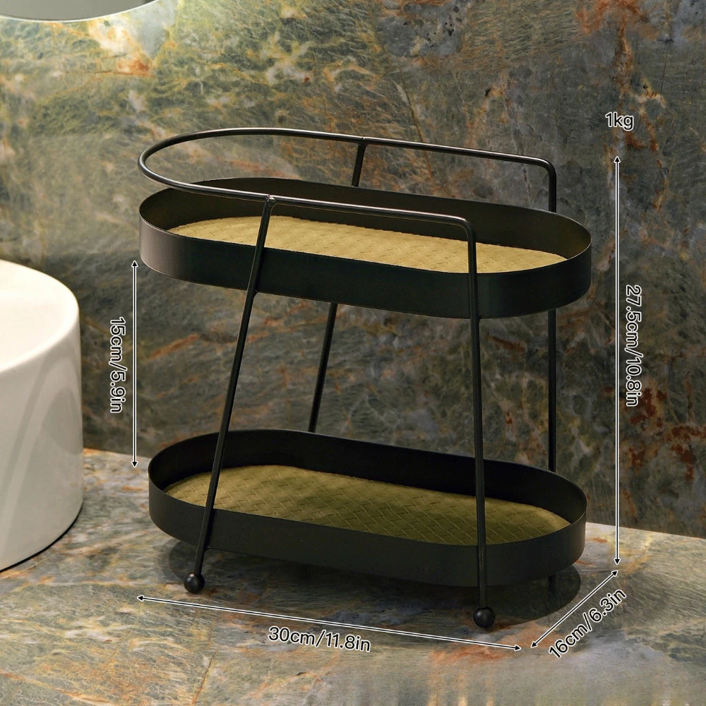 桌面整理術多層置物架 梳妝整理架 化妝品收納架 台灣出貨