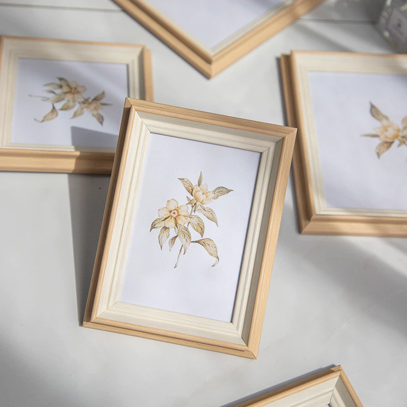 簡約相框擺台6吋7吋相簿框裝飾擺桌美甲展示相架 A3 A4 8K相框掛牆 台灣出貨