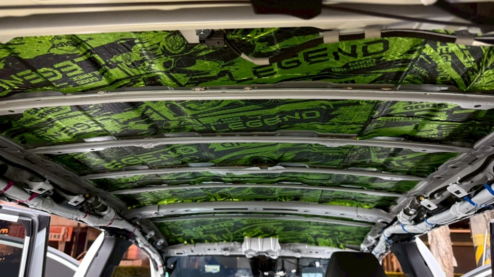 Toyota Cross輪拱+車門+屋頂隔音