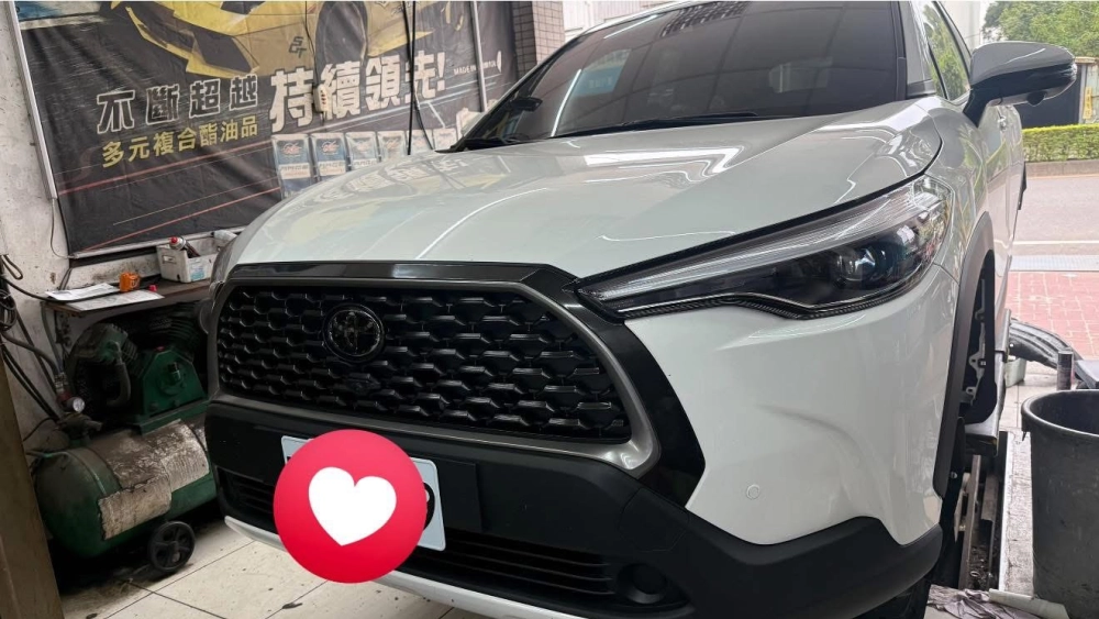 Toyota Cross輪拱+車門+屋頂隔音