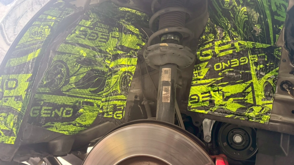 2023 Skoda Octavia 旅行式 四輪拱使用進口材料 STP綠能輕量制震墊