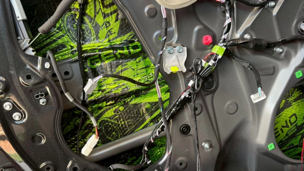 Lexus NX 輪拱+車門升級STP綠能降噪工程