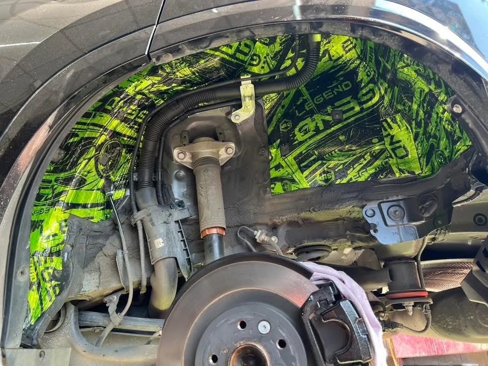 Lexus NX 輪拱+車門升級STP綠能降噪工程
