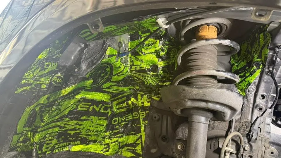 Lexus NX 輪拱+車門升級STP綠能降噪工程