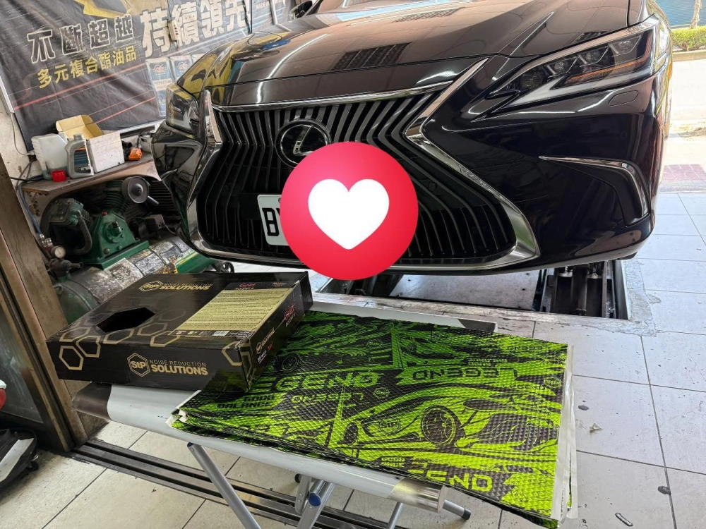 Lexus es250 噪音綠能輕量降噪工程