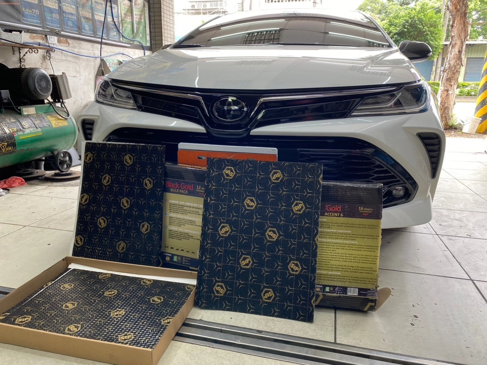 ALTIS12代 STP黃金版四車門降噪