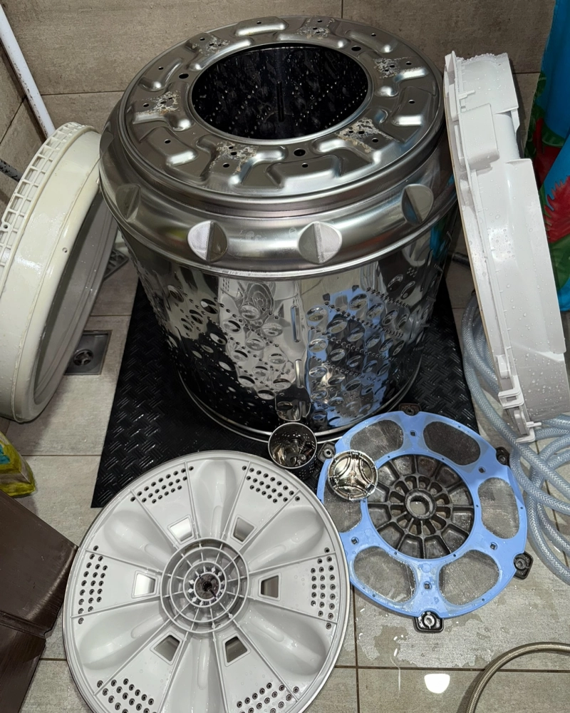 士林林小姐-LG直立式洗衣機