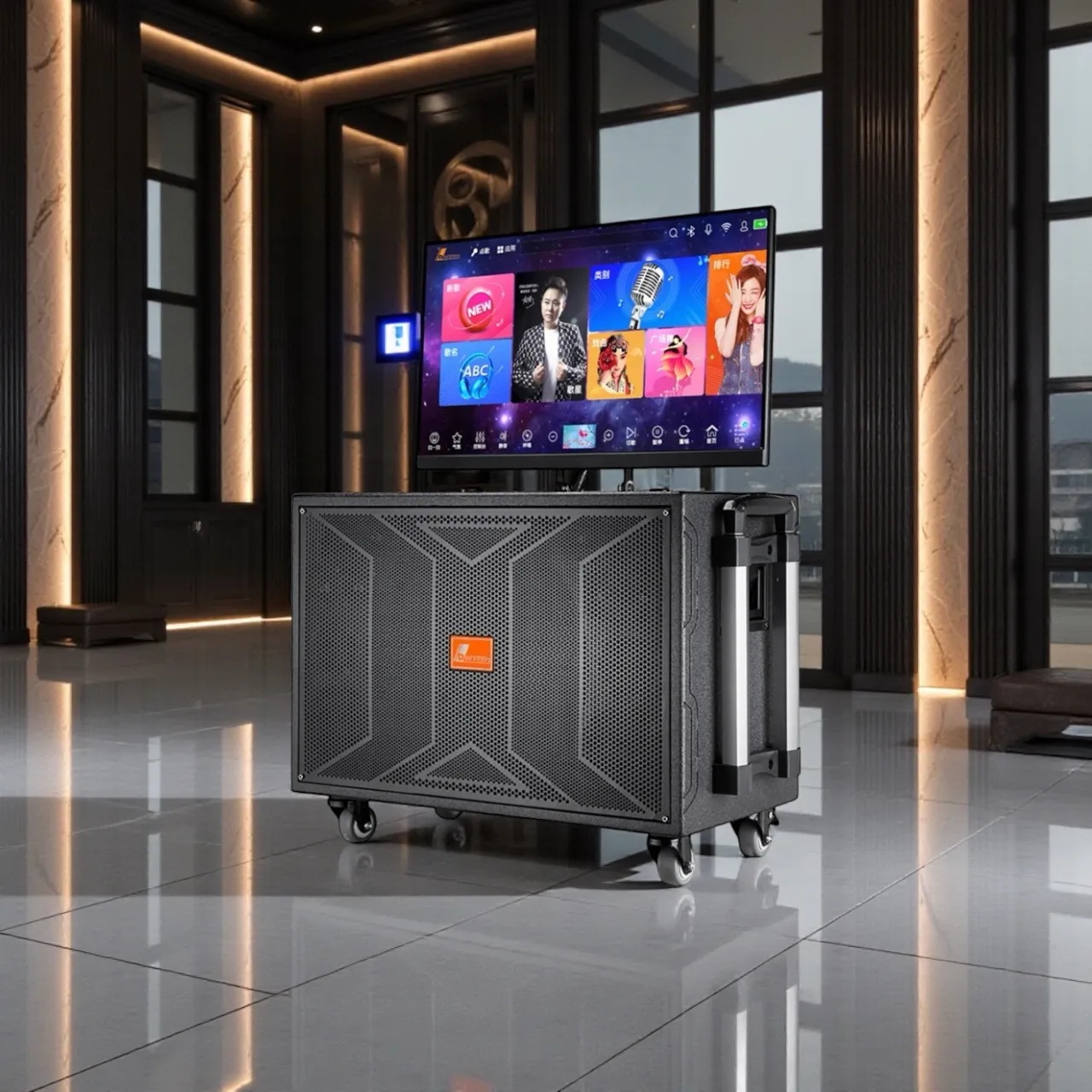 【DANMS丹嘜仕】專業款 K891 移動式點歌機