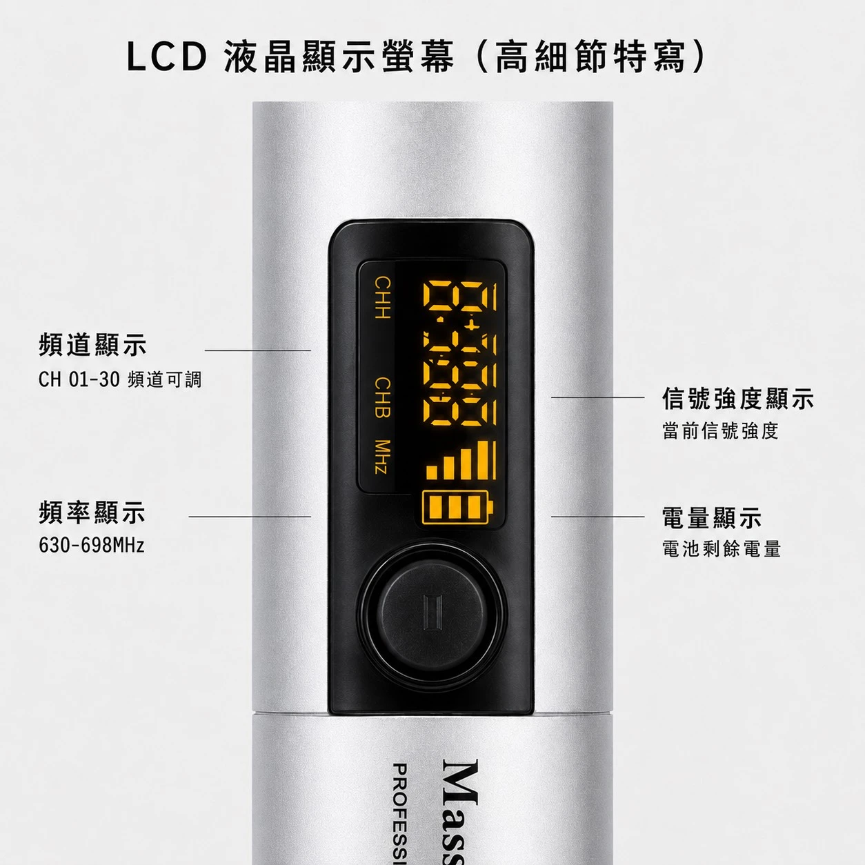 【丹嘜仕配件】梅賽薩斯-TSL42 PRO UHF萬用無線麥克風+ 接收器